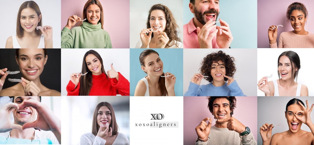  Niewidzialne nakładki ortodontyczne XOXO ALIGNERS - najlepszy wybór w Krakowie! 